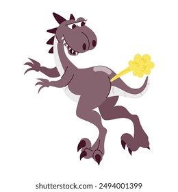 Collection of Cute Dinosaur Flat Stickers  

