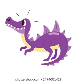 Collection of Cute Dinosaur Flat Stickers  

