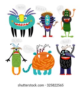 Collection of Cute Monsters