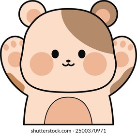A collection of cute-faced animal friends
