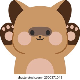 A collection of cute-faced animal friends
