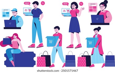 Collection a Cyber Monday Shopping Online