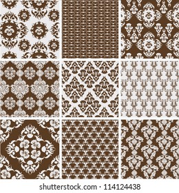 Collection of  Damask Designs