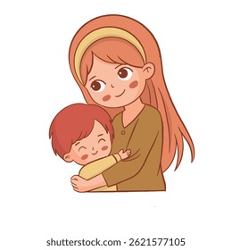 Collection of Mother’s Day-themed illustrations. Perfect for social media, and digital or print marketing materials celebrating mother's day event