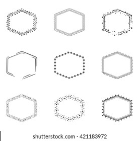 Collection of decorative frames 