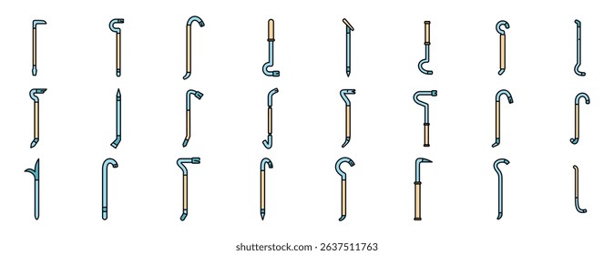 Collection of dental tools showcasing different shapes and functions
