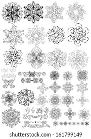 collection of design elements
