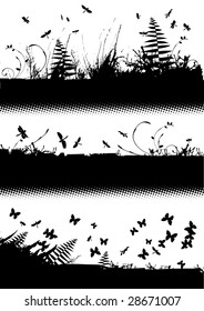 collection for designers, plant vector