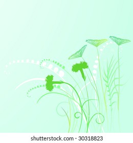 collection for designers, plant vector