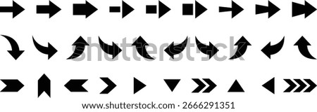 Collection different arrows sign. Black arrow vector icon pack. Arrow icon. Arrow vector collection. Doddle arrow set, collection of arrows. Vector Arrows set. Arrows isolated on white background