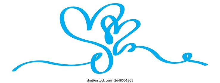 Collection of different black heart illustration, Hand drawn hearts.Vector symbol icon set. illustration design. eps 10.