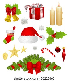 Collection Of Different Christmas Items