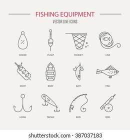 fishing gear names
