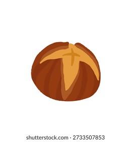 Colección de diferentes frutos secos. Cacahuete, nuez, avellana, pistacho, almendra y anacardos. Concepto de comida saludable. Productos para la merienda. Vector ilustración plana.