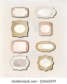 collection of different Vintage Elements