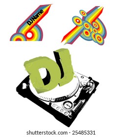 Collection for DJ flayer or cd cover