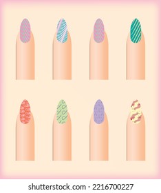 1,363 Self Nail Art Images, Stock Photos & Vectors | Shutterstock