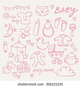 Baby Girl Clothes Stock Vectors, Images & Vector Art | Shutterstock