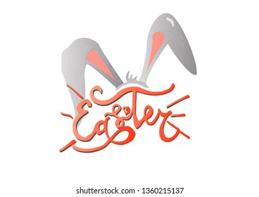 Collection of Easter bunny and egg