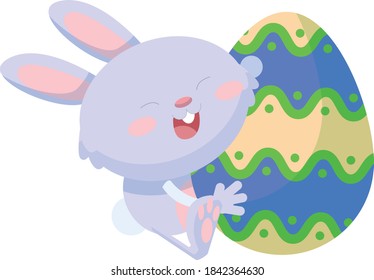 Collection of Easter bunny and egg