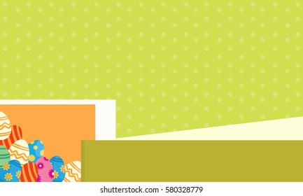 Collection of easter greeting card style