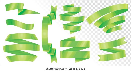 Collection with Eco tags and labels and stickers. Vector illustration, New Label collection set. Sale tags. Discount Green ribbons, banners and icons. Shopping Tags. Sale icons, Green Tags And Ribbon.