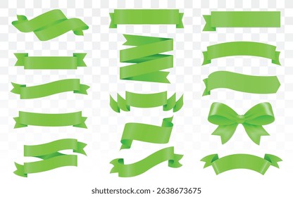 Collection with Eco tags and labels and stickers. Vector illustration, New Label collection set. Sale tags. Discount Green ribbons, banners and icons. Shopping Tags. Sale icons, Green Tags And Ribbon.