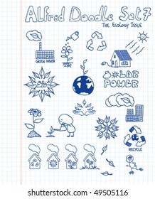 A collection ecology doodles