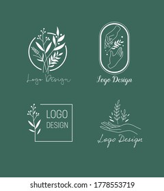 Collection Of Ecology Logo. Vector illustration, Graphic Design Editable For Your Design. Eco Logo