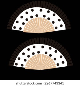 Collection of electric fans of various types isolated on white background. Bundle of household devices for air cooling and conditioning, climate control. Vector illustration in flat cartoon style.