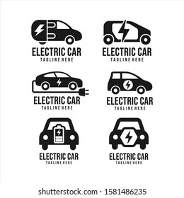 collection Electrik Car vector logos