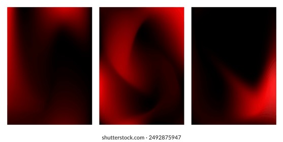 Colección elegante fondo abstracto fluido. Estilo de malla de degradado amarillo oscuro para la idea, publicidad, publicación en redes sociales, Web, telón de fondo, Anuncio, saludo, celebración, exhibición, folleto