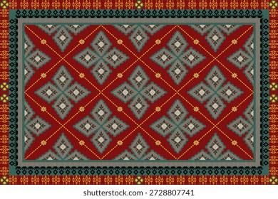 colección de elegantes patrones de alfombras de estilo persa con intrincados motivos florales, Elementos barrocos, marrón, artesanía tradicional en un formato de Vector moderno. Perfecto para la decoración del hogar, diseño textil, impresiones digitales y patrones de superficie.
