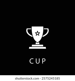 A collection of elegant trophy icons, symbolizing success and recognition, ideal for award apps, gaming achievements, sports branding, and competitions