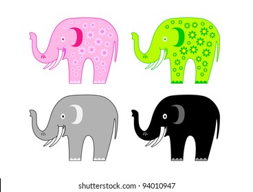 Collection of elephants