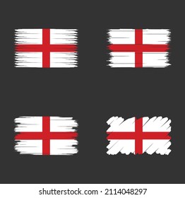 Sammlung der Flagge Englands