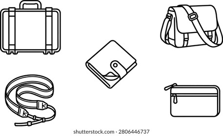 A collection of essential bags and carrying accessories for everyday use and travel