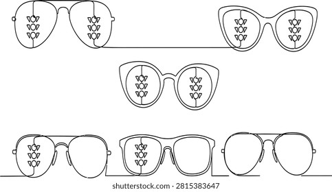 Collection eyeglasses and traffic