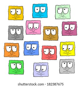 Collection faces