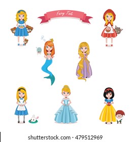 Collection of fairy tale characters