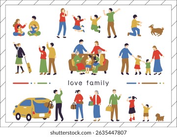 A Collection of Family Illustrations