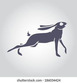 Collection Fast Rabbits Icons Vector Illustration: เวกเตอร์สต็อก (ปลอด ...