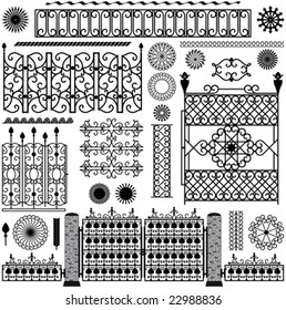 Collection fence vector