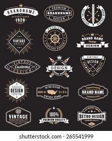 358,330 Vintage logo collection Images, Stock Photos & Vectors ...