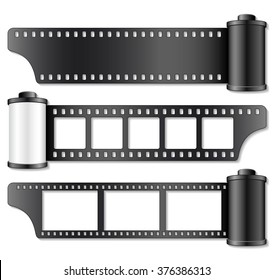 Film Roll Background Texture Stock Illustration 210684106