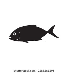 collection of fish icon with waves
