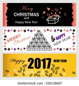 Collection of flat design greeting cards,vector illustration.Hand drawn vintage,modern and retro placard set with lettering.For promotional material,website and mobile app,marketing,newsletter and ads