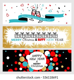 Collection of flat design greeting cards,vector illustration.Hand drawn vintage,modern and retro placard set with lettering.For promotional material,website and mobile app,marketing,newsletter and ads