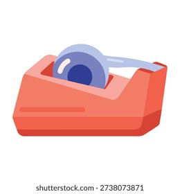 Collection of Flat Style Office Icons 

