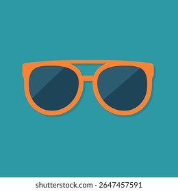 Collection of flat summer icons including tropical elements, beach items, and travel essentials. Perfect for web, apps, posters, and seasonal designs.